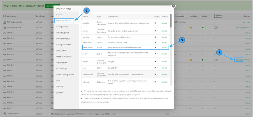 Hướng dẫn cài Memcached trên aaPanel từ A đến Z
Tin tức công nghệ, Cài đặt Memcached, tin tức bổ ích