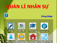 Đồ án quản lý nhân sự viết bằng c# có đầy đủ báo cáo siêu hay