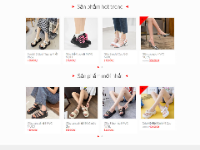 Full code web shop bán giày nữ wordpress chuẩn seo