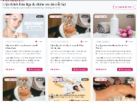 Hệ thống đặt lịch viện thẩm mỹ & spa chăm sóc da chuyên sâu