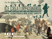 unity,ice,creature,control,ai