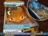 Pinball Creator 3D - Super Fantastic Pinball Kit For Mobile, Ready To Publish