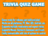 Trivia Quiz Game Template - Complete Unity Game Template