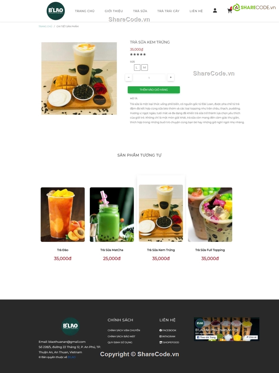 trà sữa,share code bán trà sữa,website bán trà sữa,source code Web,code de hieu va de hiểu nhất,bán trà sữa