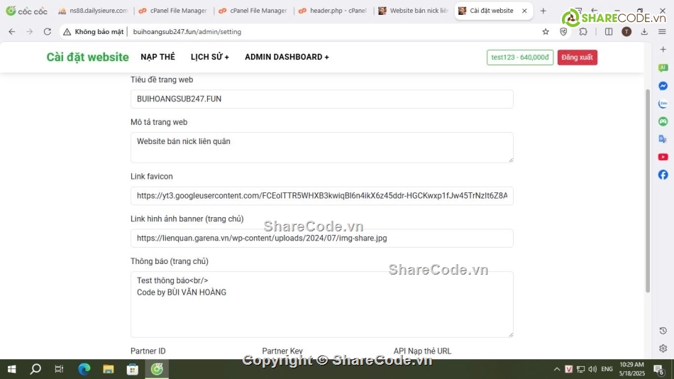 bán acc liên quân,bán acc tự động,bán acc,Code liên quân