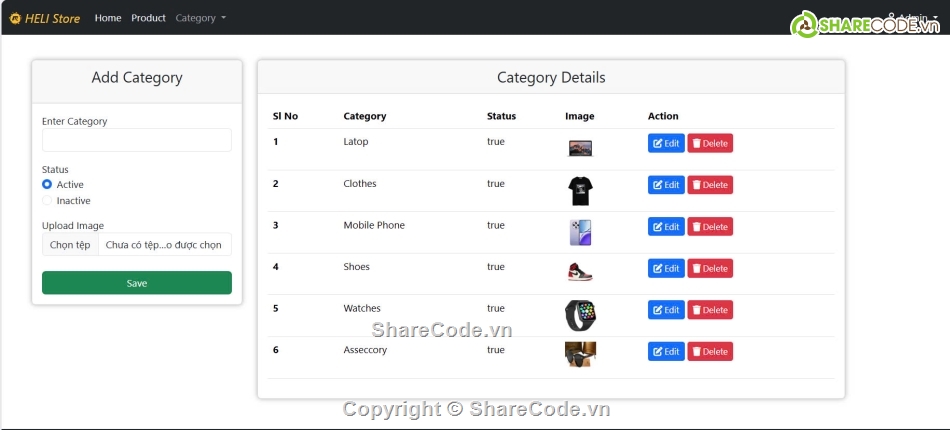 Web bán hàng,code java,Java Springboot,sharecode,code web