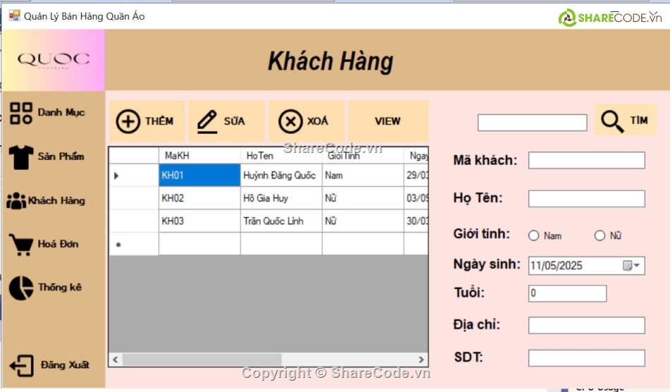 Đồ án,winform c#,quản lý bán hàng