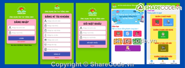 App,android,app android,app bán hàng,app ôn thi,app toiec