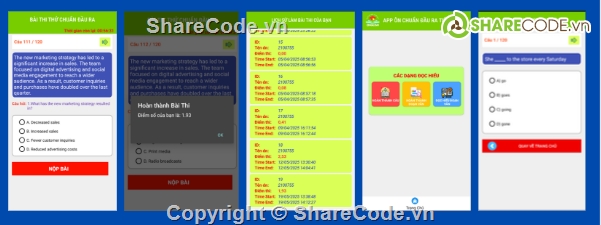 App,android,app android,app bán hàng,app ôn thi,app toiec