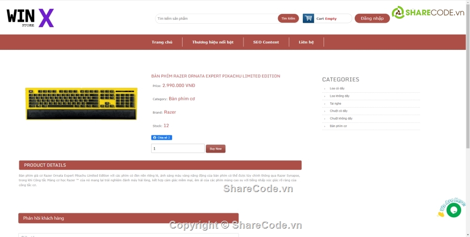 website bán máy tính,web bán phụ kiện,web