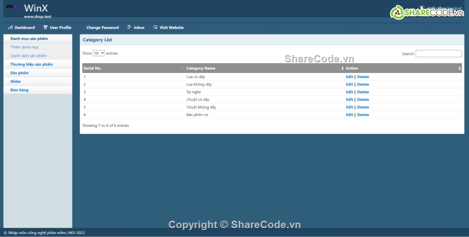 website bán máy tính,web bán phụ kiện,web