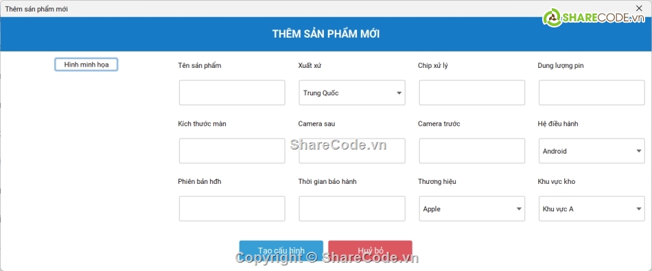code quản lý kho hàng,quản lý máy tính,code Java,Java Swing,java mvc,quản lý kho hàng