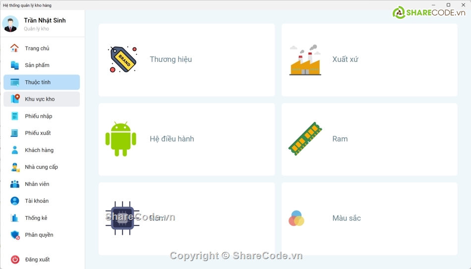 code quản lý kho hàng,quản lý máy tính,code Java,Java Swing,java mvc,quản lý kho hàng