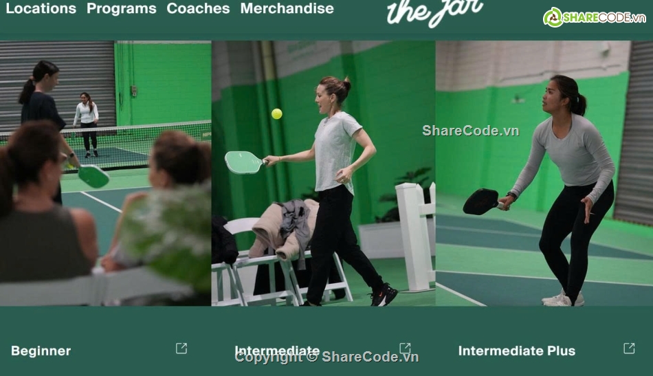 web thể thao,pickleball,the jar pickle ball,giao diện pickleball,Sharecode theme wordpress the jar pickle ball
