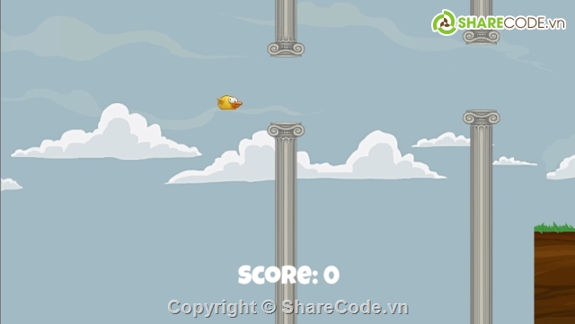 code game,code unity,Source code học unity,Flappy Bird,source code flappybird,source game