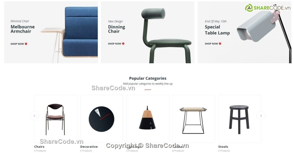 nội thất,theme,wordpress,chuẩn seo,nội thất đẹp,bán hàng