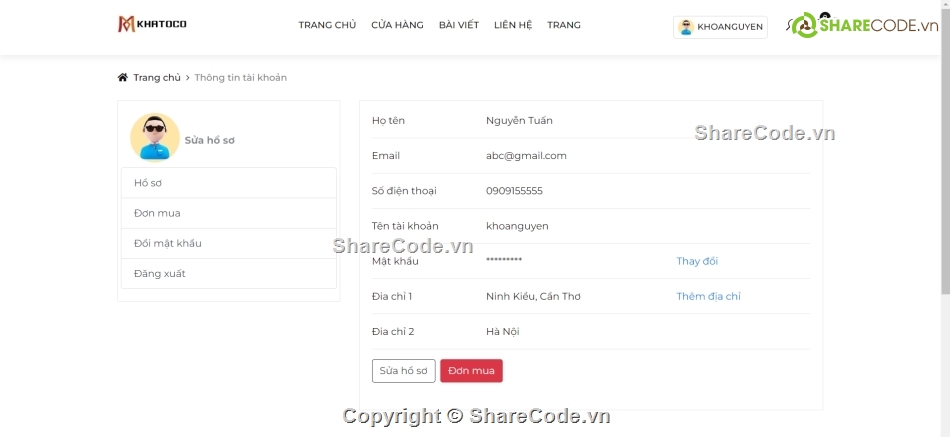 web bán quần áo,code bán áo quần,share code quần áo,Source website quần áo,đồ án quần áo,php mysql
