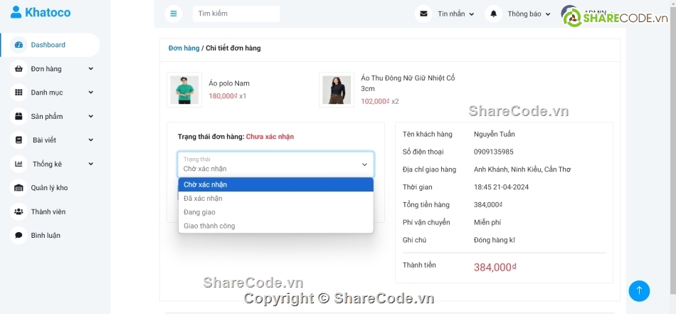 web bán quần áo,code bán áo quần,share code quần áo,Source website quần áo,đồ án quần áo,php mysql