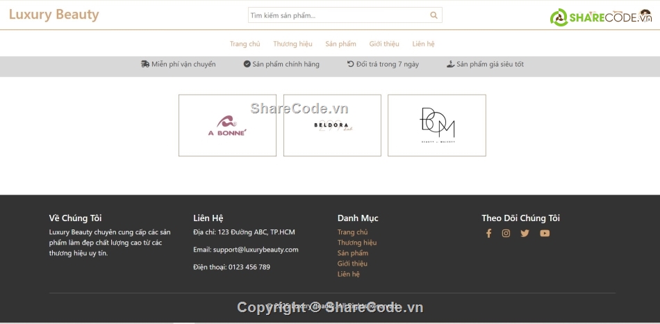 code Java,web mỹ phẩm,web,website mỹ phẩm,Source website