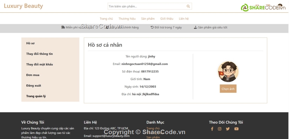 code Java,web mỹ phẩm,web,website mỹ phẩm,Source website