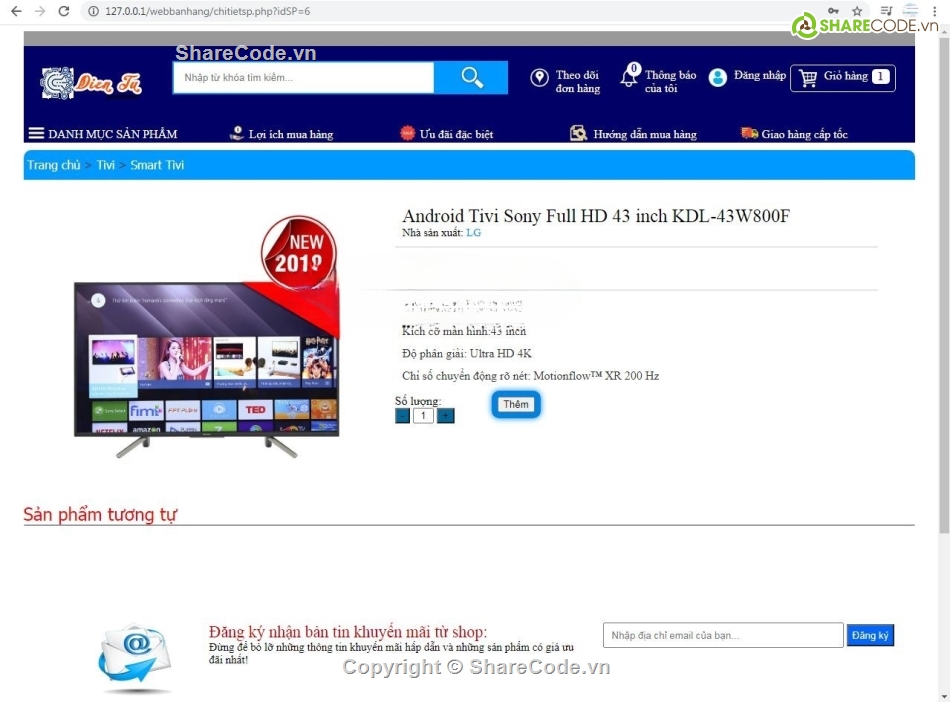 web php,đầy đủ chức năng,web bán hàng php