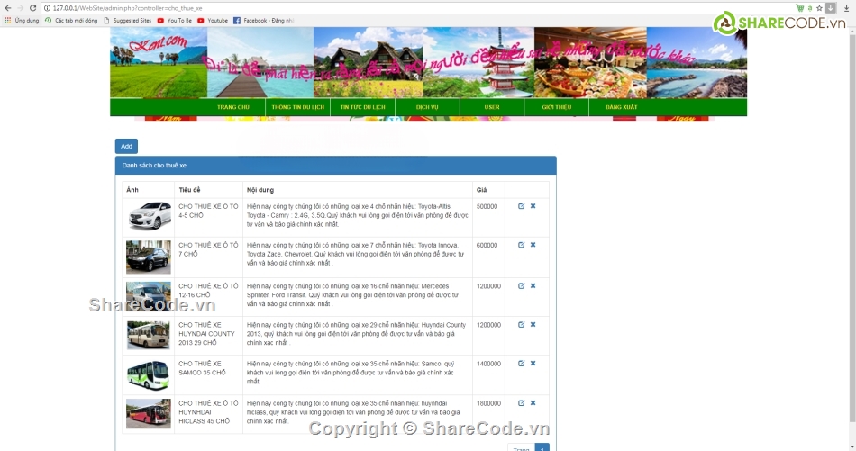 web php,web dat tour,web tour  du lịch