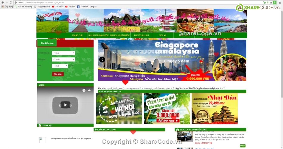 web php,web dat tour,web tour  du lịch