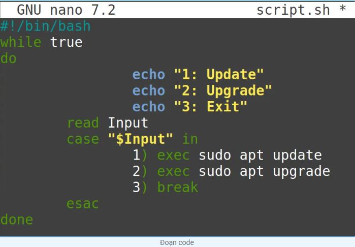 Linux, exec