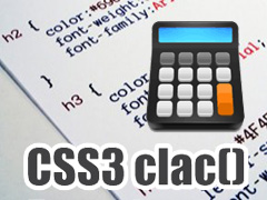 CSS3 calc, fuction calc, Đã đến lúc sử dụng hàm calc()