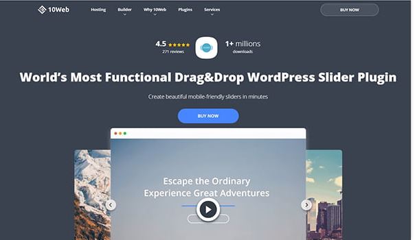 Website trở nên Sống Động, WordPress tạo Slider 3D, Top 7+ Plugin WordPress tạo Slider 3D