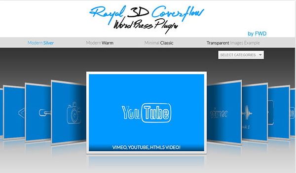 Website trở nên Sống Động, WordPress tạo Slider 3D, Top 7+ Plugin WordPress tạo Slider 3D