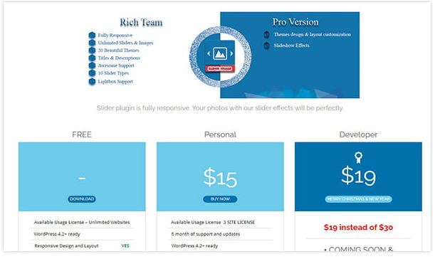 Website trở nên Sống Động, WordPress tạo Slider 3D, Top 7+ Plugin WordPress tạo Slider 3D