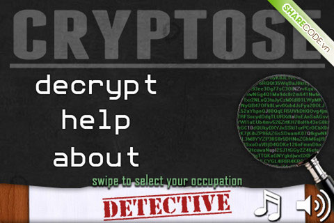 Source code game Cryptose,game Cryptose iOS,chơi game game Cryptose iOS,play Cryptose iOS,Cryptose game iOS
