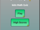 Android Kids learn math quiz