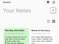 Android và iOS - Flutter - Ứng dụng note cơ bản (Thêm xoá, sửa, tìm kiếm note, đổi màu note)