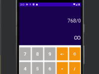 App Android Studio máy tính bỏ túi (calculator)