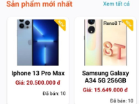 App Bán Điện Thoại Và Laptop Công Nghệ Android Java, MySQL, FireBase + Full Báo Cáo