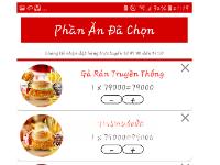 App đặt đồ ăn nhanh java androi có báo cáo chi tiết