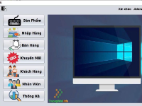 App Desktop JavaSwing Quản Lý Cửa Hàng Máy Tính, Build Bằng Eclipse, Thống Kê, Phân Quyền, Import, Export Excel, ...
