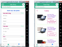 App php bán hàng CodeIgniter có báo cáo