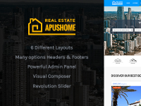 BDS + Căn Hộ ApusHome - Real Estate WordPress Theme