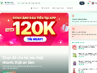 Bé Yêu Mart Website bán hàng cho mẹ và bé