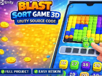 Blast Sort Game 3D Unity Game