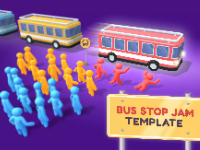 Bus Stop Jam Unity Game
