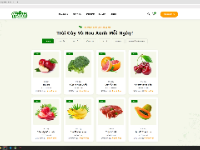 Chia sẻ source code website bán thực phẩm sạch organic food có thanh toán VnPay + xuất hóa đơn bằng laravel