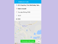 Android Ứng dụng đặt xe tương tự Grab Hitch
