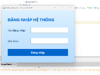 Code đăng ký học phần bằng java swing