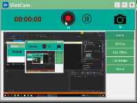 Code phần mềm quay video màn hình C# Windows Form VietCam
