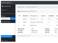 Code php mvc quản lý điểm sinh viên full báo cáo
