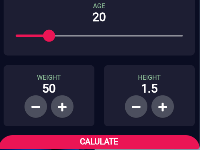Code ứng dụng Flutter tính chỉ số BMI